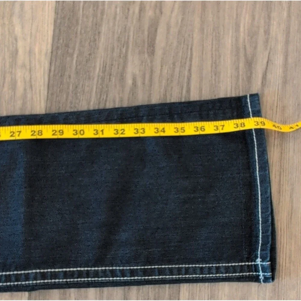 Miss Me Dark Blue Embellished Studded Bootcut Women's Jeans - Size 30 Regular - Picture 7 of 11